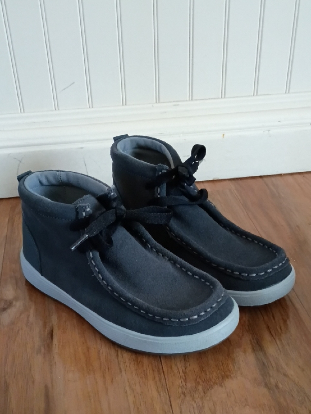 Boy's Stride Rite Charcoal Gray Brennon